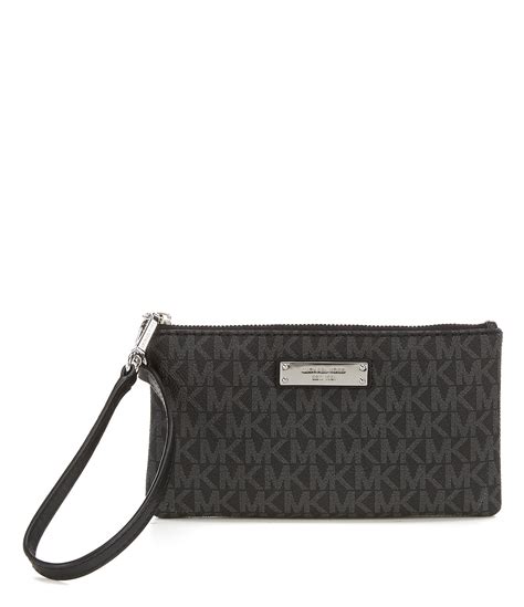 michael michael kors jet set signature medium wristlet